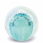 Urn glas sterrenstof - Tiffany blue