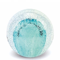 Urn glas sterrenstof - Tiffany blue