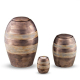 Urn set brons