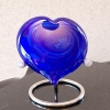 Urne hart Blue medium