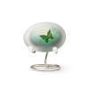 mini urn groen vlinder - frosted