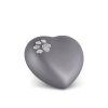 Dierenurnpoot - Swarovski grijs