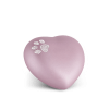 Dieren urn poot - Swarovski rose