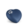 Dierenurnpoot - Swarovski navy blauw