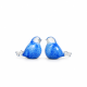 Mini urn vogel blauw – wit