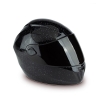 Urn motorhelm zwart