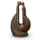 urn brons dubbel samen