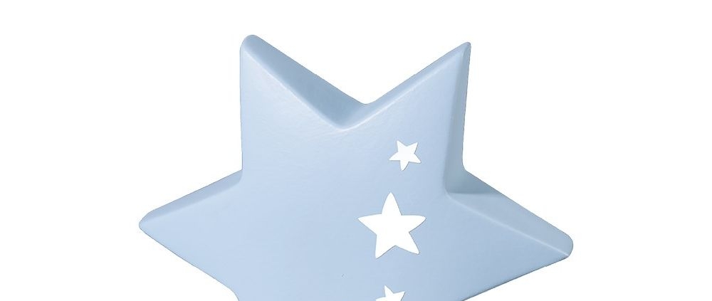 kinderurn ster - licht blauw