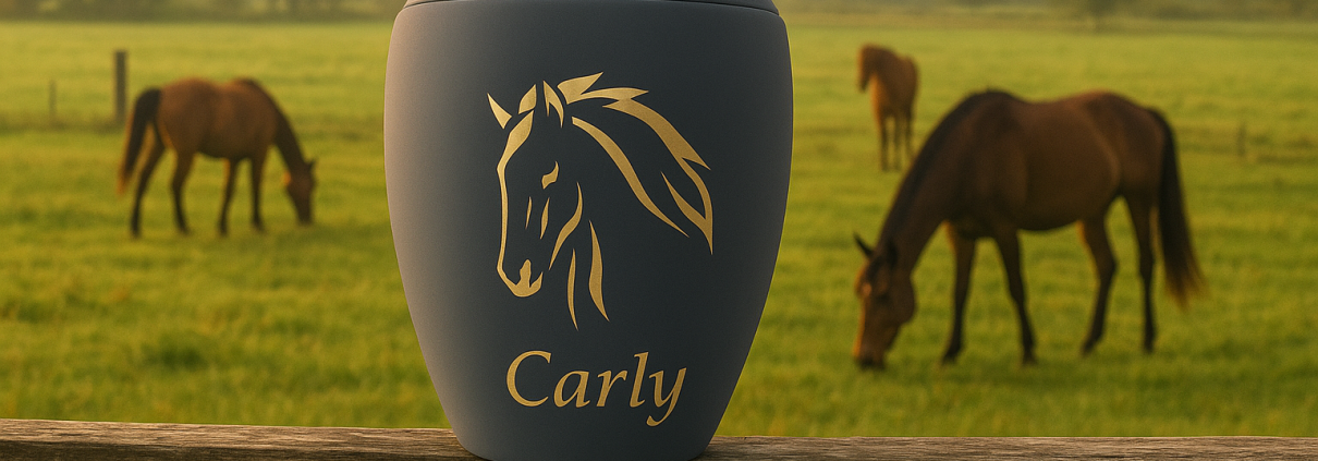 Paarden urn
