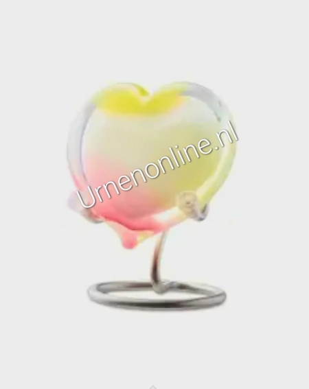 Pebble urneheart pastel opaque