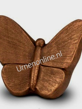 Urn vlinder groot - Brons