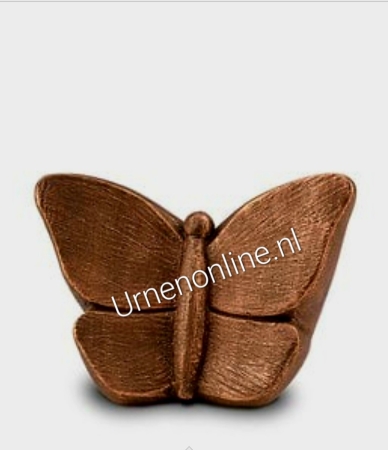 Urn vlinder middelgroot- Brons
