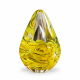 Glazen urn Astro goud/groen