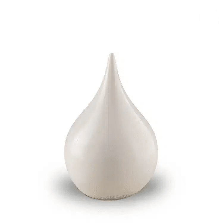 Urn druppel wit
