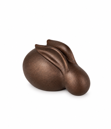 Urn Konijn Bruin – Porselein – 0,25 liter