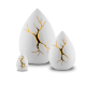Kintsugi wit goud