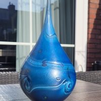 Glas Urn - Diep Blauw 2.6 liter