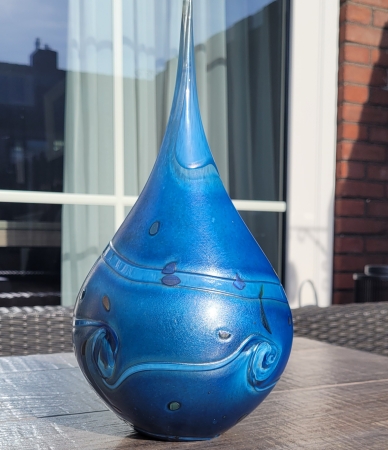 Glas Urn - Diep Blauw 2.6 liter