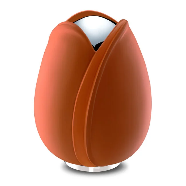 urn messing tulp terracotta