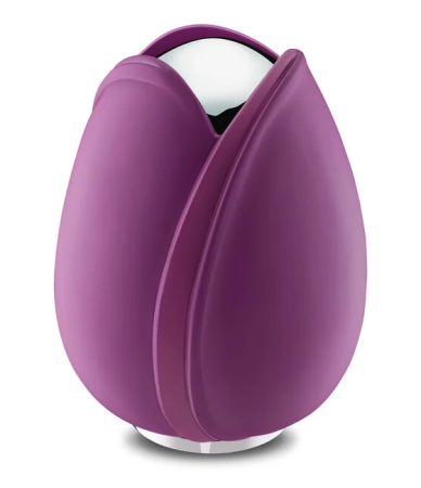 urn tulp messing paars