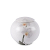 upolsgf119 Urn Witte bloem - 4 liter