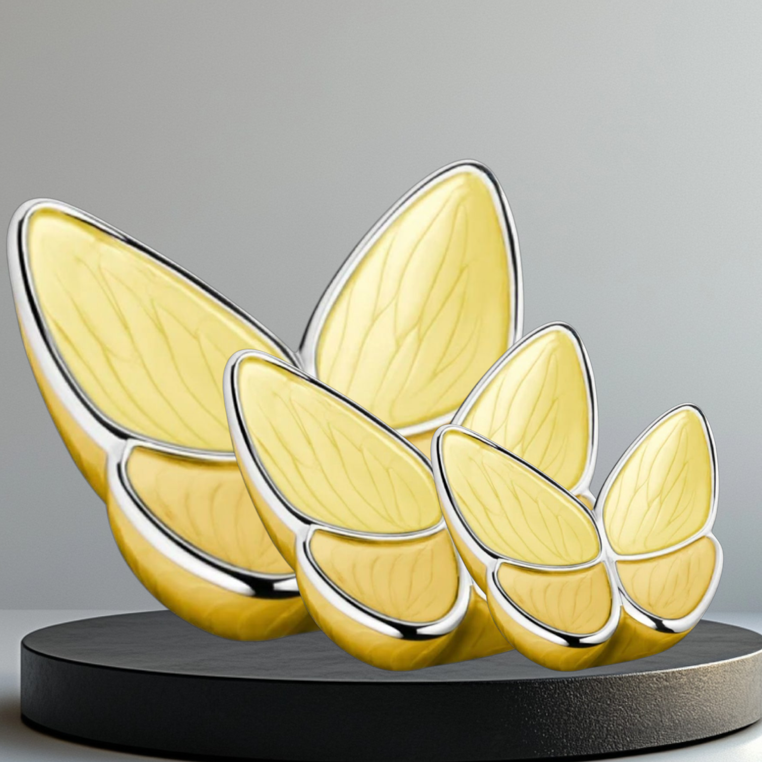 Urn vlinder Geel ( 3 formaten)