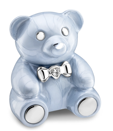 Kinder urn blauw