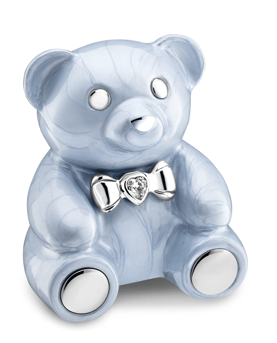 Kinder urn blauw