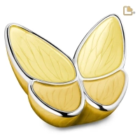 Urn vlinder Geel ( 2 formaten)