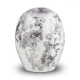 urn keramische zwart wit