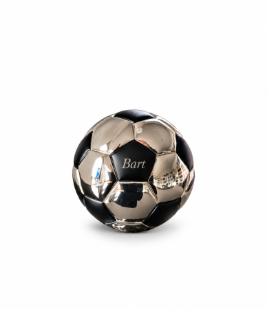 Mini urn voetbal- glanzend