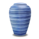 Bio urn blauw