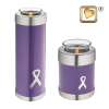 Screenshot_20250407_115342_Google (2) urn met waxine licht - Purple Ribbon ( 2 formaten)