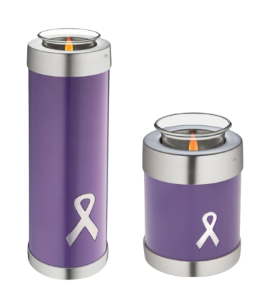 urn waxine paars