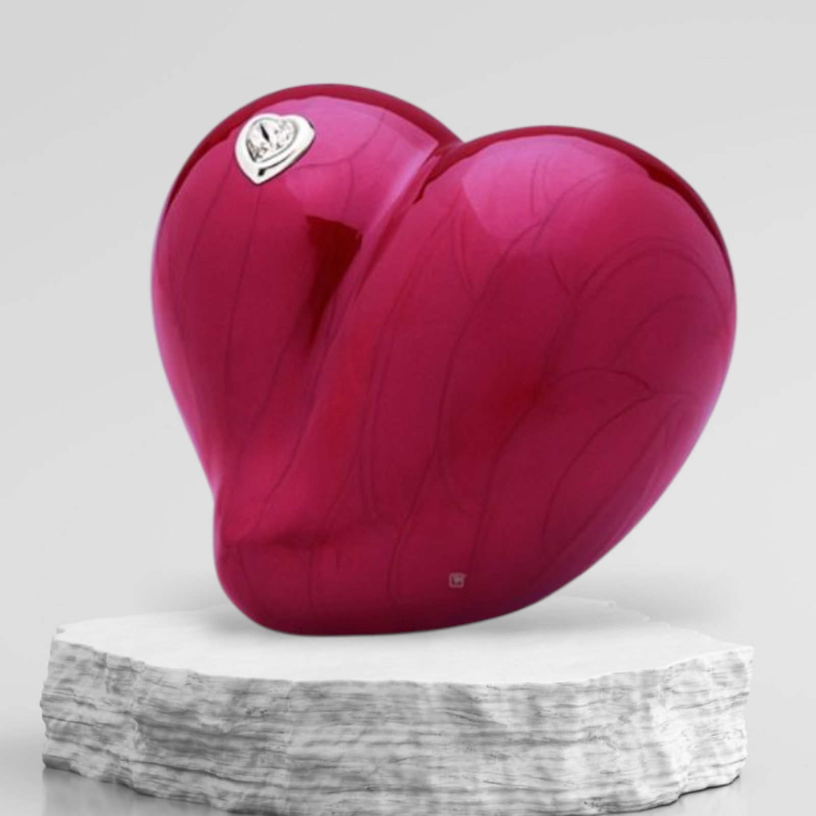Urn Rood Love Heart - 4 liter