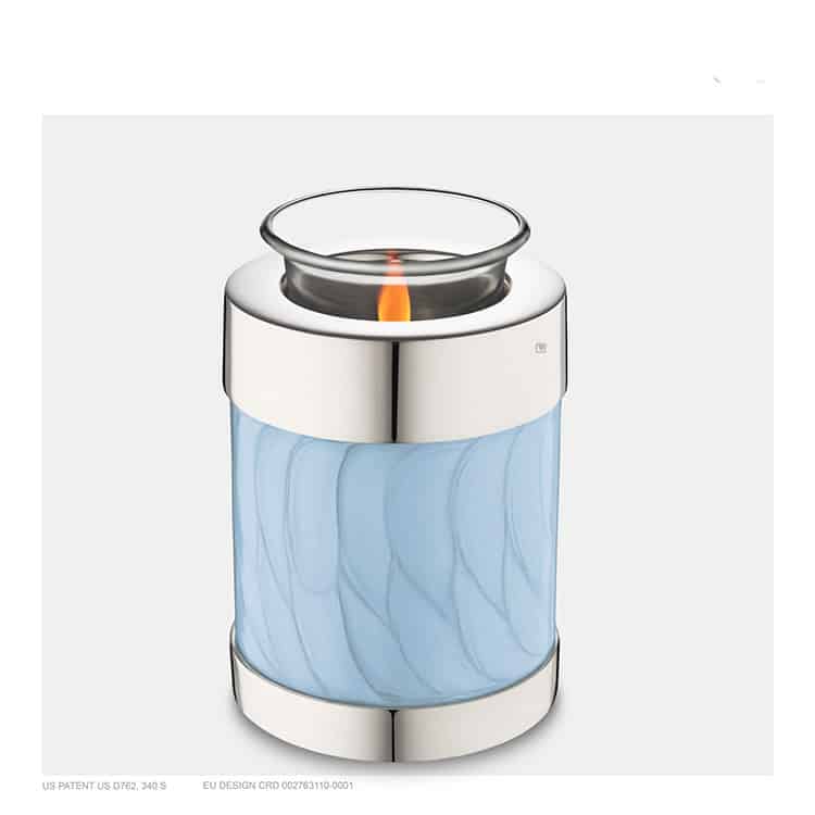 Urn-met-waxinelicht-blauw-T668-Urnenonline.nl_.jpg-2 kopie Urn waxine blauw