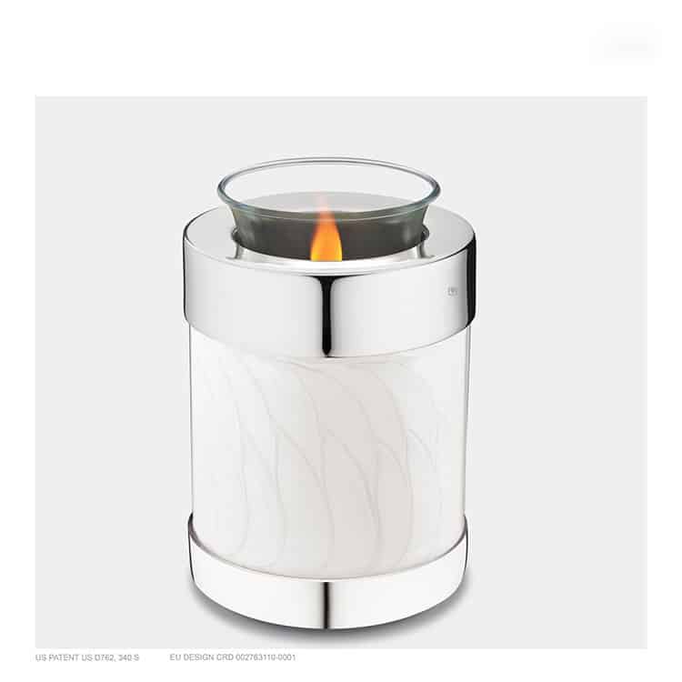 Urn waxine wit