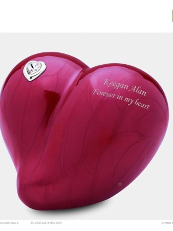 Urn hart Rood (0.65 l)