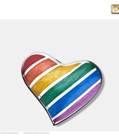Mini Urn hart Pride