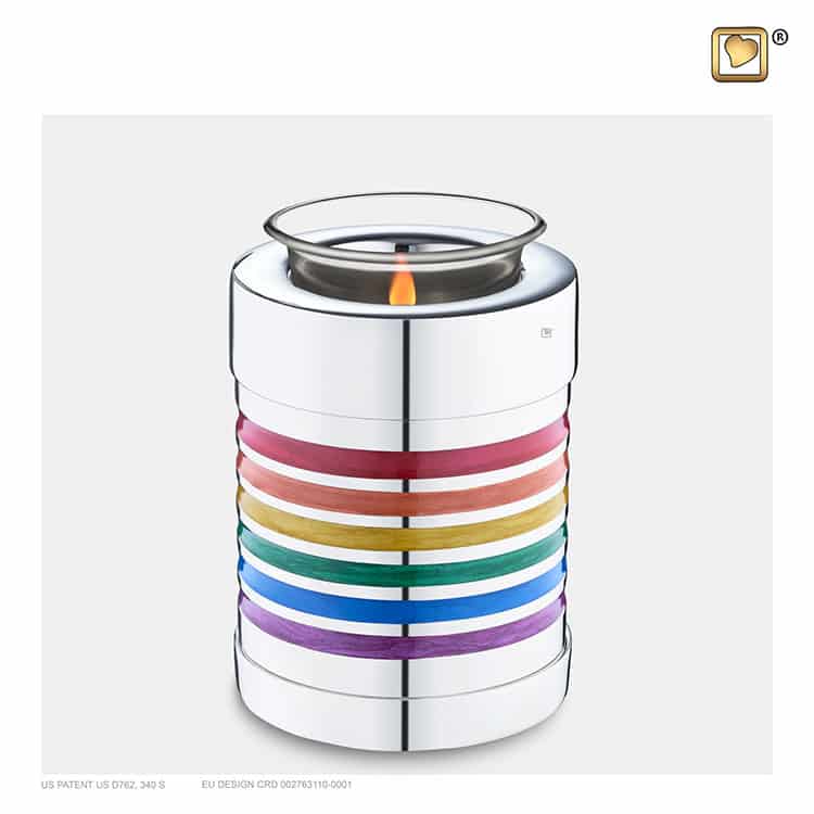 Urn waxinelicht Pride