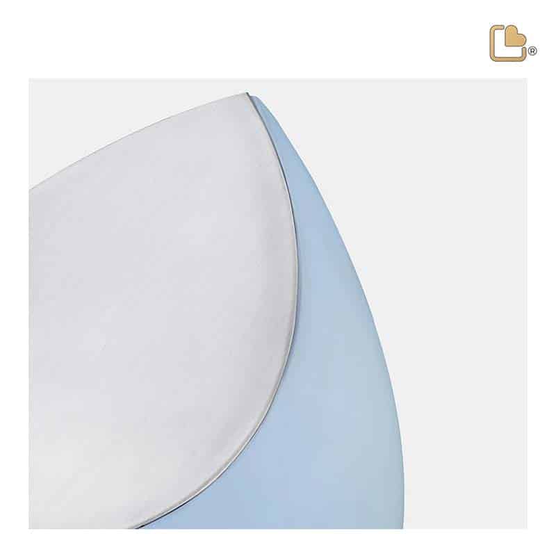 Urn Druppel Licht blauw (0.85l)