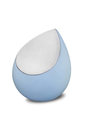 Urn Druppel Licht blauw (0.85l)