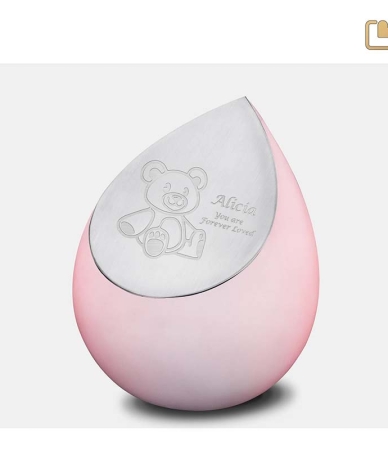 Urn Druppel Licht Roze (0.85l)