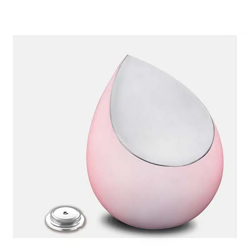 Drop-urn-rose-Urnenonline-3 kopie Druppel urn roze