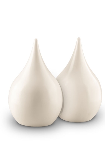 Duo-urn wit traan