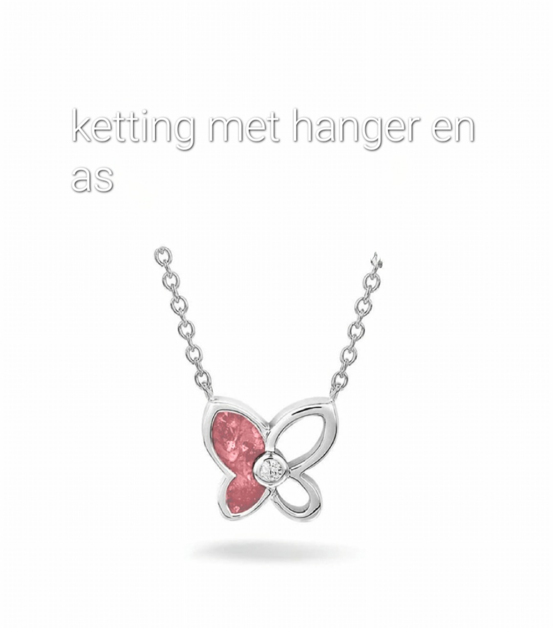 Assieraden Ketting met hars en kleur