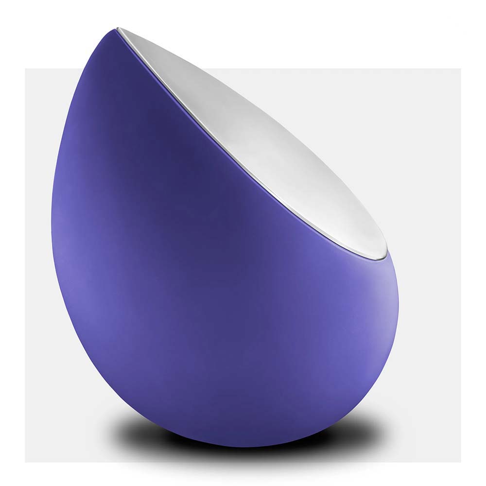 druppel donkerblauw