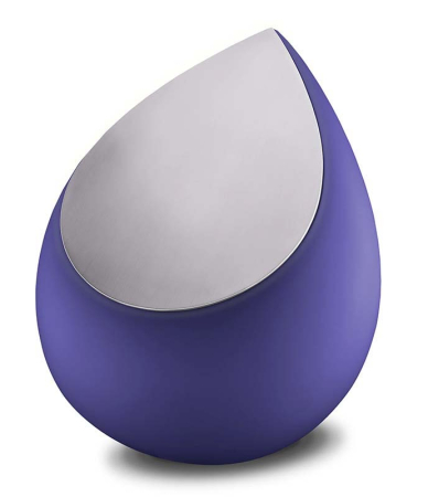 druppel donkerblauw