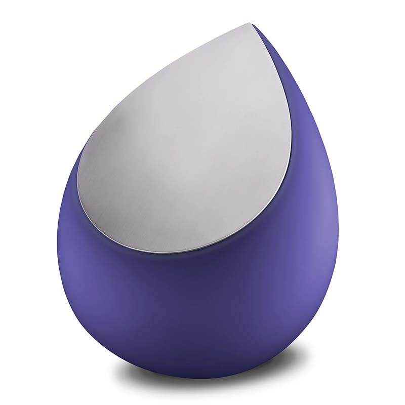 druppel donkerblauw