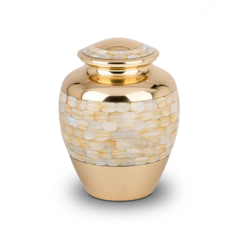 hu-184-metaal-urn shiny urn